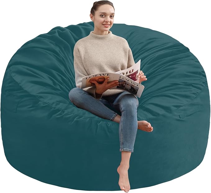 6FT Bean Bag Chair, Large Bean Bag Chairs by SIMFLAG