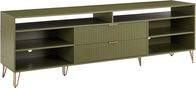 Manhattan Comfort Dumbo Mid Century Modern TV Stand - Image 8