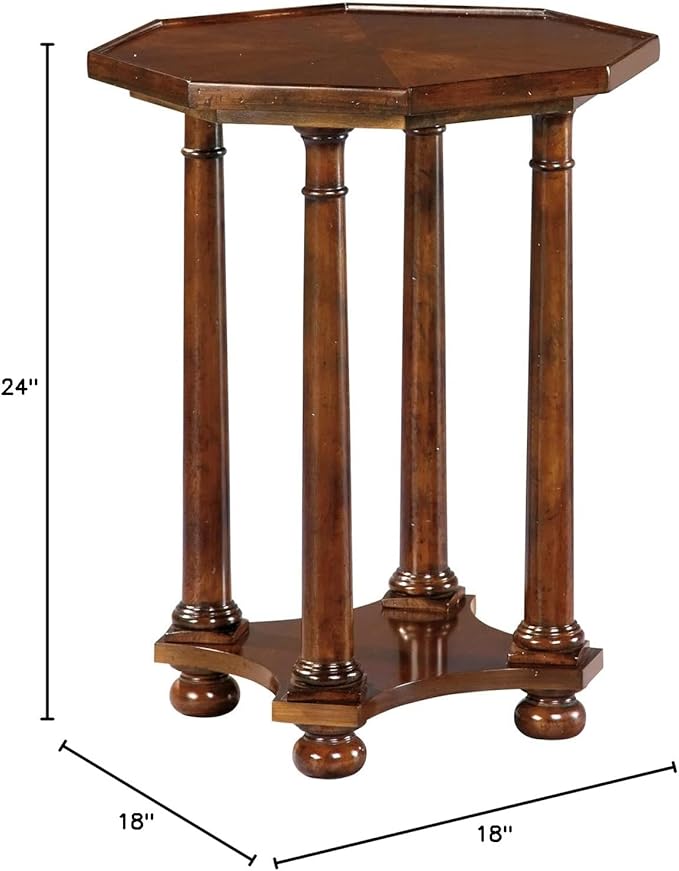 Hekman Furniture Bald Head Island Round Side Table – Macadamia Finish, Single - Image 9
