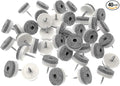 ALIMITOPIA 40pcs Screw-on Furniture Felt Pad Chair Glide Slider Hardwood Floor by ALIMITOPIA