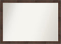 Amanti Art Brown Bathroom Mirror by AmantiArt