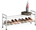 Bumusty 2-Tier Expandable Shoe Rack by Bumusty