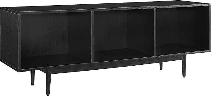 Crosley Furniture Liam Large Vinyl Record Storage TV Stand and Entertainment by CrosleyFurniture
