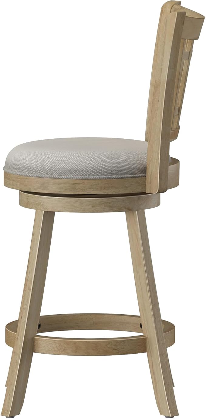 Hillsdale Fairfox 24.5" Wood Swivel Counter Height Stool - Image 14