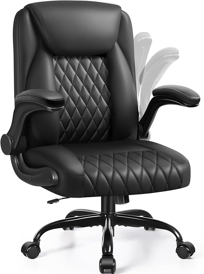 COMHOMA Leather Office Chair Ergonomic Computer Gaming Chair by ComHoma