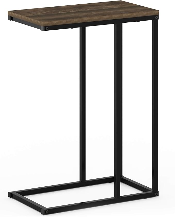 Furinno Camnus Modern Living C Shaped Sofa Side Table, 9.8 in x 17.9 in x 25 in - Image 5