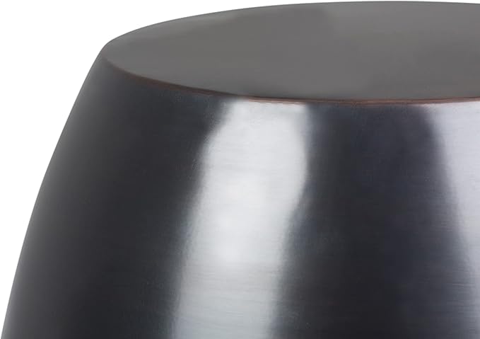 SIMPLIHOME Flanigan Industrial 16 inch Wide Metal Accent Side Table in Antique - Image 7