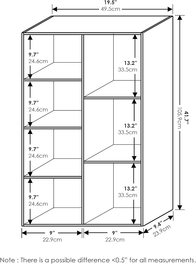 Furinno Luder Bookcase / Book / Storage - Image 3