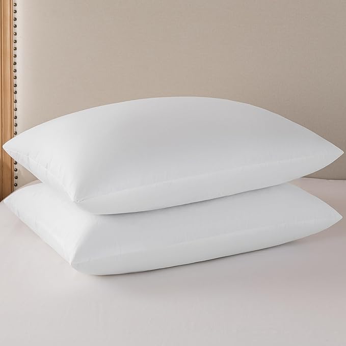 Goose Feathers and Down Pillows, Cotton Cover, Bed Sleeping Hotel Collection - Image 3