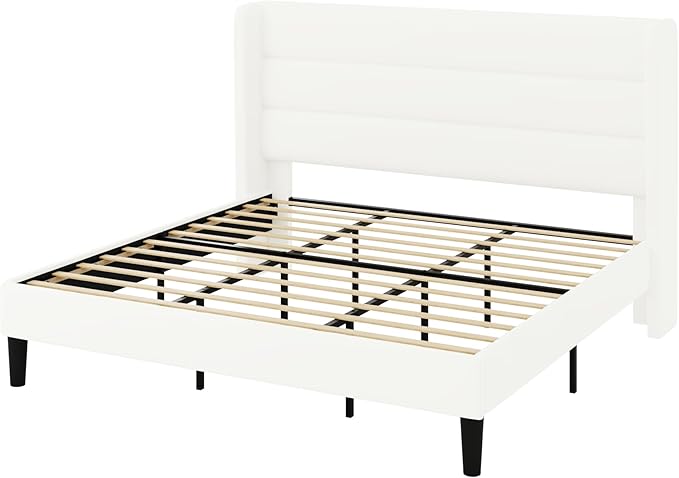 Allewie King Size Platform Bed Frame - Image 9