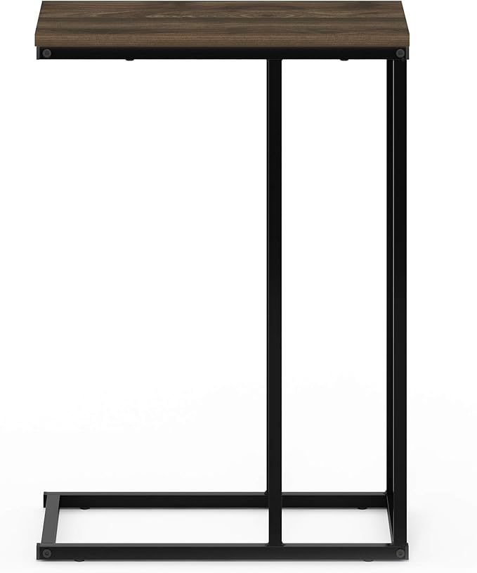 Furinno Camnus Modern Living C Shaped Sofa Side Table, 9.8 in x 17.9 in x 25 in - Image 6