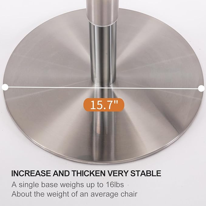 Stainless Steel Bar Stools, Grade Modern Leather Bar Chair - Image 8