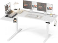 59 Inch L Shaped Standing Desk Adjustable Height, Electric Corner Standing Desk by Acrolix