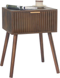 Mid Century Modern Nightstand, Small End Tables Living Room, Accent Bedside by AWASEN
