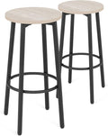 Athena Collection Bar Stools Set of 2, 25.5 Inches Round Counter Height Bar by AthenaCollectionFurniture