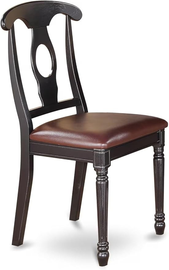 East West Furniture DOKE9-BCH-LC 9 Piece Dining Table Set Includes a Rectangle - Image 4