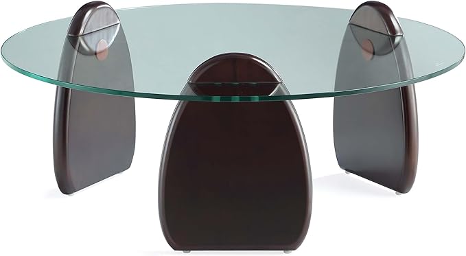 Manhattan Comfort Artesia 2 Piece Set, Round End and Coffee Tables - Image 9