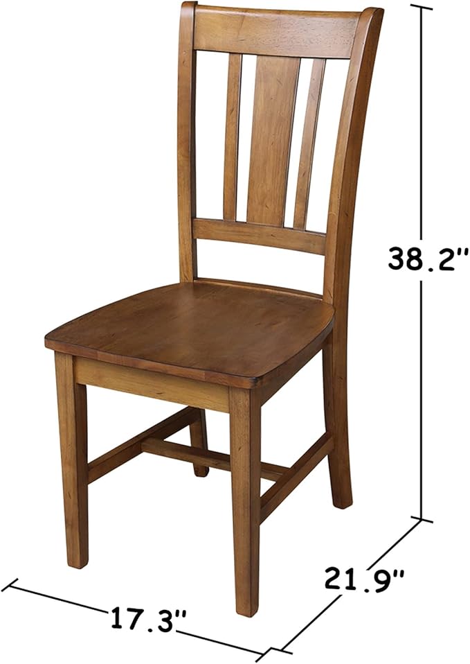 Set of Two San Remo SplatBack Dining Chairs - Image 3
