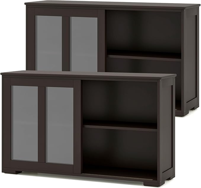 Costzon 2-Pack Wooden Kitchen Storage Cabinet by Costzon