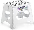 Delxo Folding Step Stool, 11 Inch Non-Slip Foldable Step Stools, Portable by Delxo