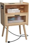 Mid Century Modern Nightstand by SOOWERY