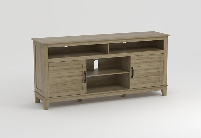 GarveeHome TV Stand for 63 in, Entertainment Center - Image 4
