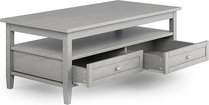 SIMPLIHOME Warm Shaker Coffee Table - Image 4