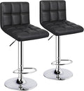 6-Squares Back with Double Needle Adjustable Bar Stools by ERGOSEAT