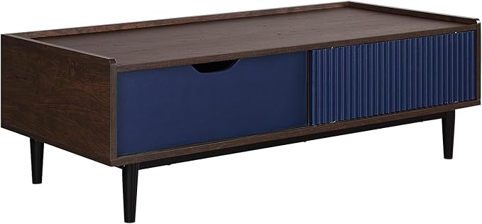 Manhattan Comfort Duane Mid Century Modern Coffee Table - Image 12