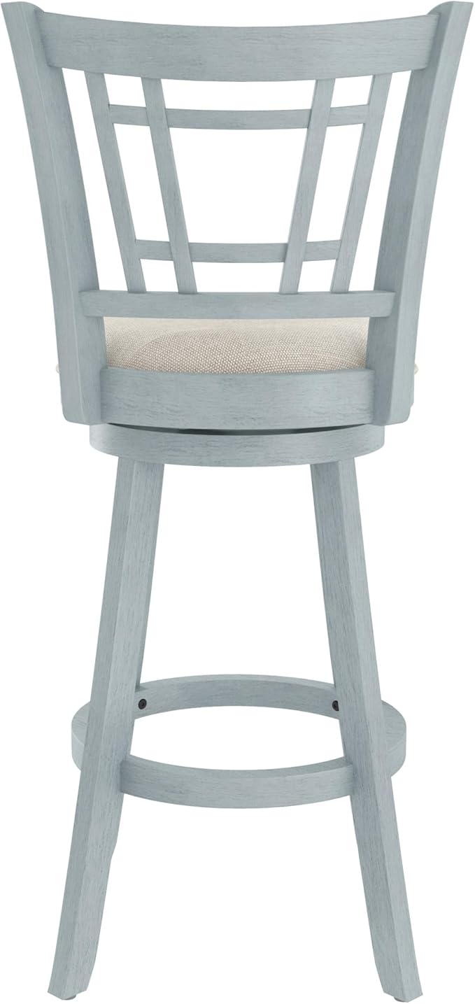 Hillsdale Fairfox 30.5" Wood Swivel Bar Height Stool - Image 13
