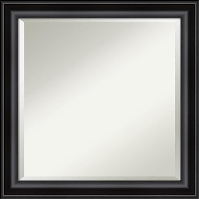 Amanti Art Black Bathroom Mirror by AmantiArt