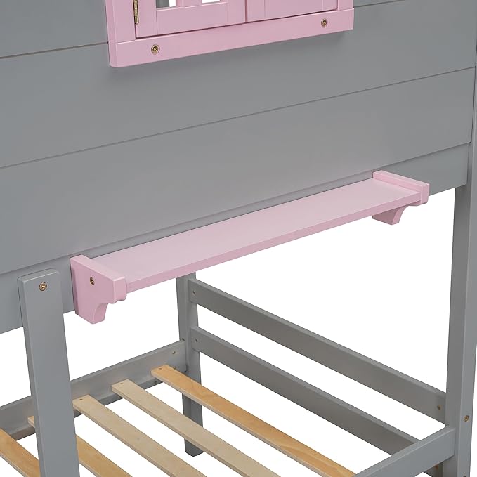 Ball & Cast Twin Over Twin Size Bunk Bed - Image 5