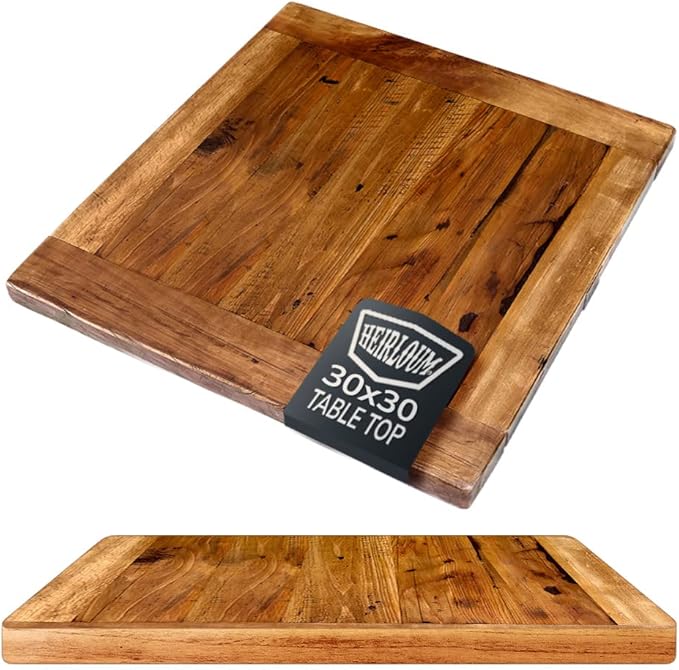 Reclaimed Wood Table Top by Heirloum