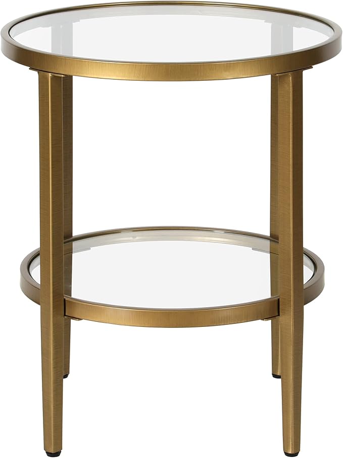 Henn&Hart 20" Wide Round Side Table - Image 4