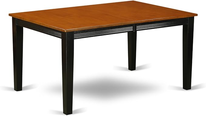 East West Furniture QUNO5-BCH-W 5 Piece Kitchen Table & Chairs Set Includes a - Image 3