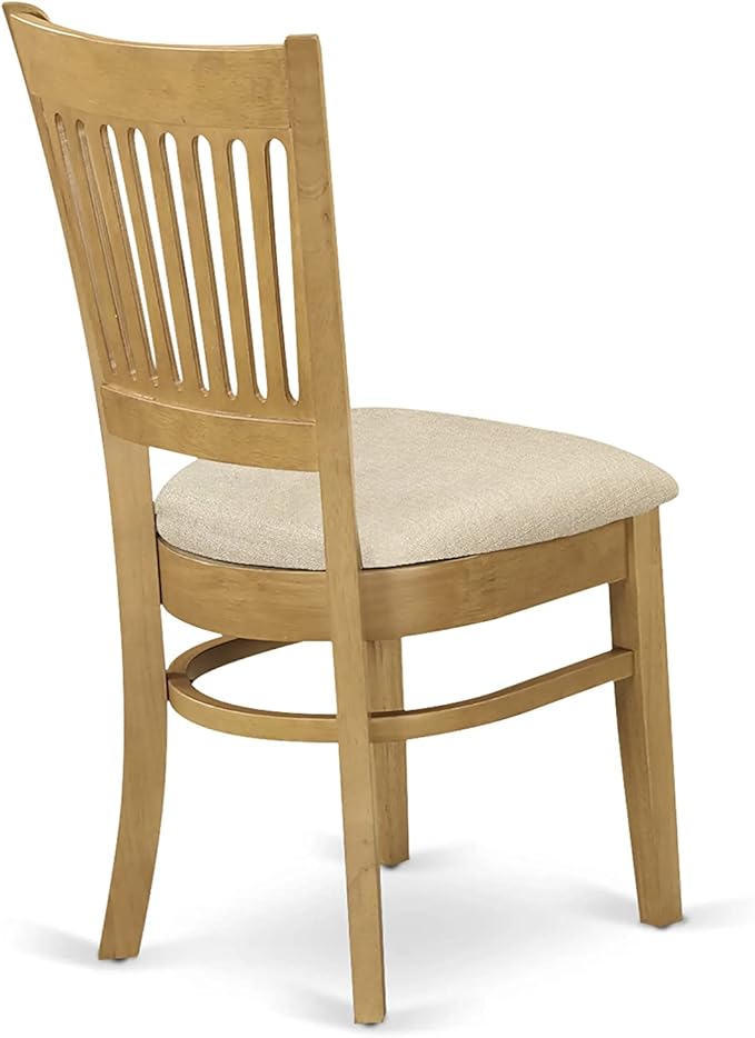 East West Furniture NDVA3-OAK-C 3 Piece Dining Room Furniture Set Contains a - Image 12