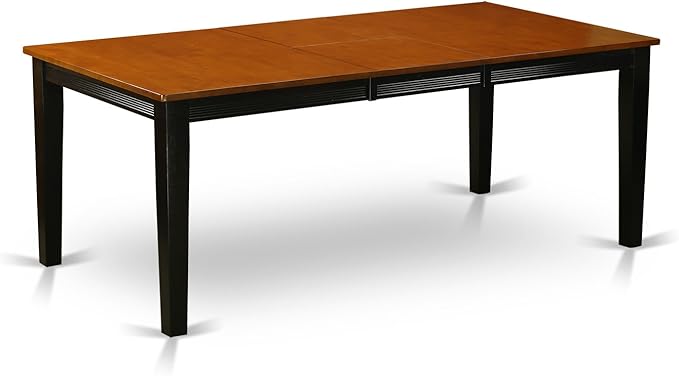 East West Furniture QUPF5-BCH-W 5 Piece Dining Table Set - Image 5