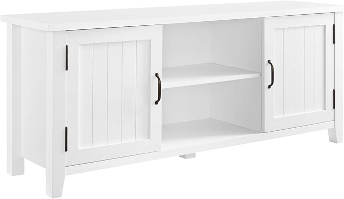 Walker Edison Buren Classic Grooved Door TV Stand by WalkerEdison