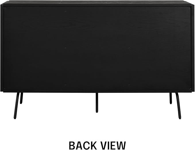 NTC MOSSIC Sideboard with 2 Doors and 3 Drawers, Buffet Cabinet with Natural - Image 5