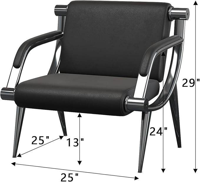 wonline 2Pcs Waiting Room Chair - Image 3