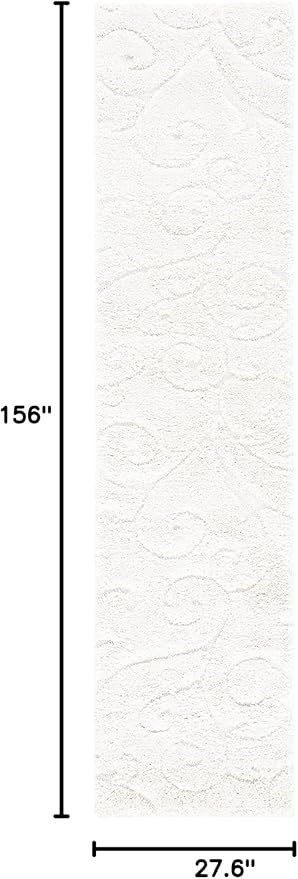 SAFAVIEH Florida Shag Collection Runner Rug - Image 2