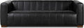 POLY & BARK Canale 86" Sofa in Onyx Black by POLYBARK
