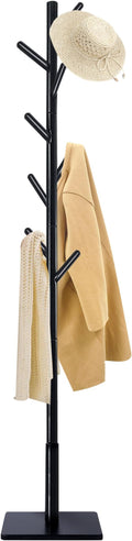 Yawinhe Coat Rack, Sturdy Woode Stand Tree by Yawinhe