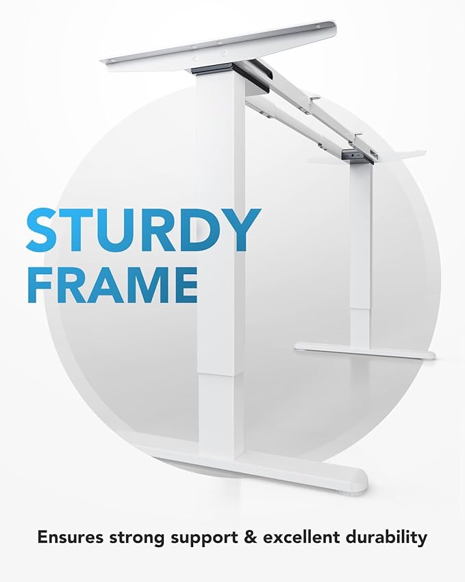 HUANUO Electric Standing Desk Frame - Image 3