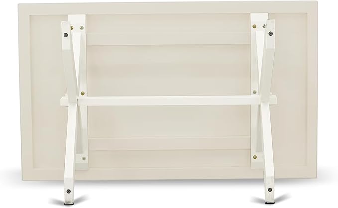 East West Furniture X027LA015-6 6 Piece Dining Table Set Contains a Rectangle - Image 8