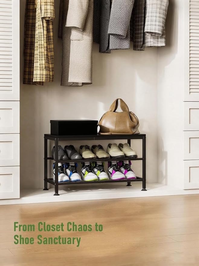 3-Tier Shoe Rack Bench - Image 8