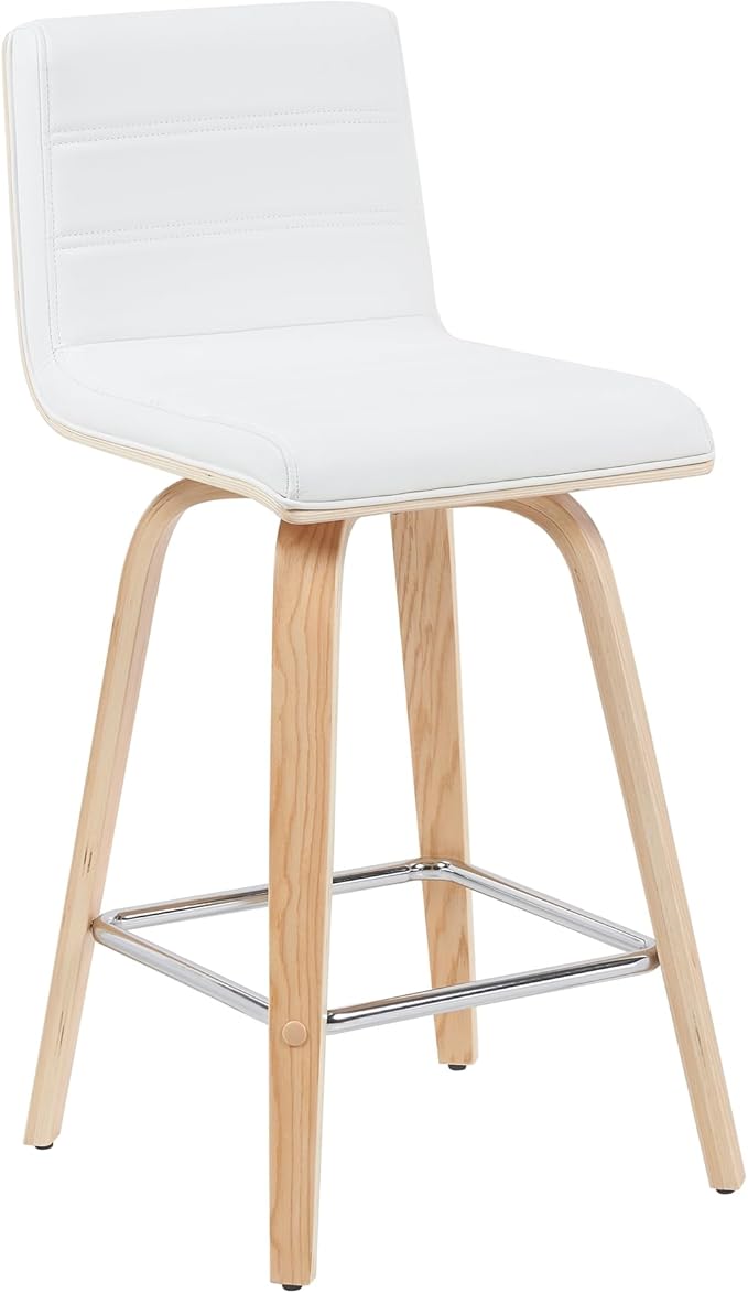 Vienna Modern Counter Height Swivel Bar Stool - Image 2