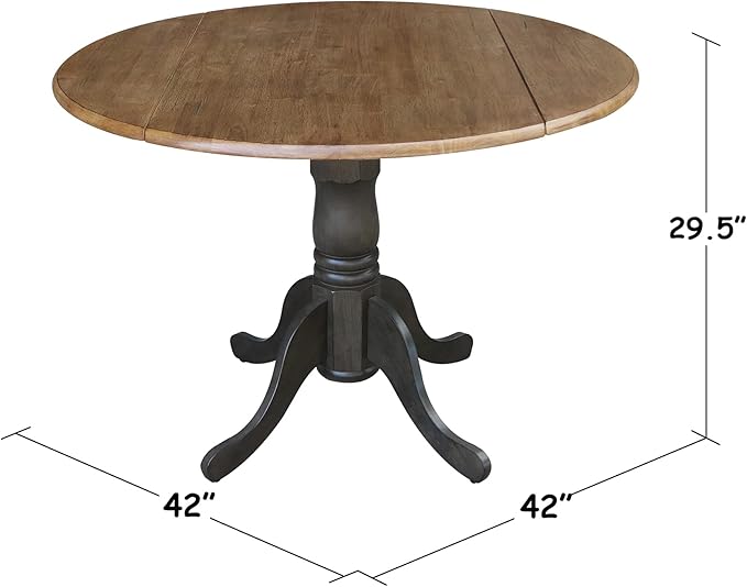 International Concepts 42 Inch Dual Drop Leaf Dining Height Table, - Image 13