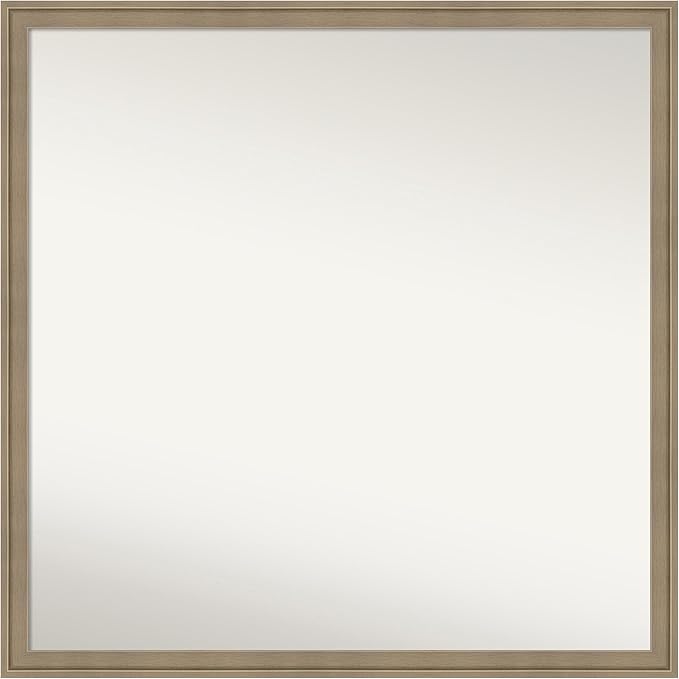Amanti Art Grey Bathroom Mirror by AmantiArt
