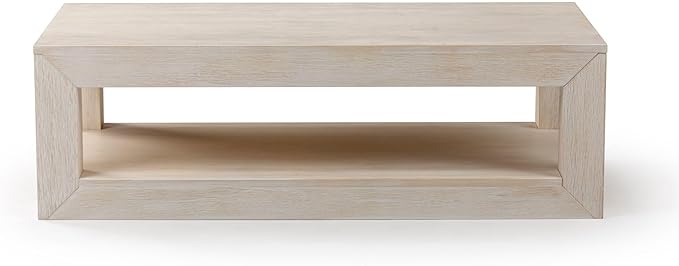 Plank+Beam Modern Rectangular Coffee Table - Image 4